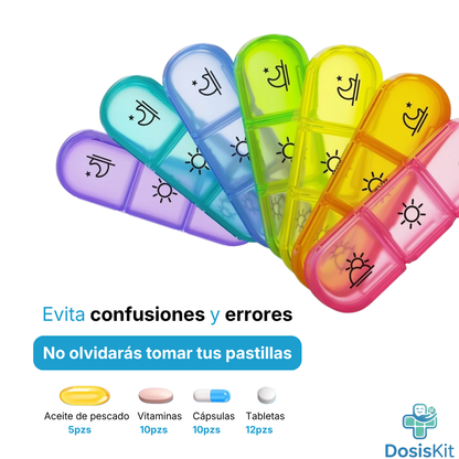Organizador de Pastillas
