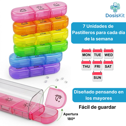 Organizador de Pastillas